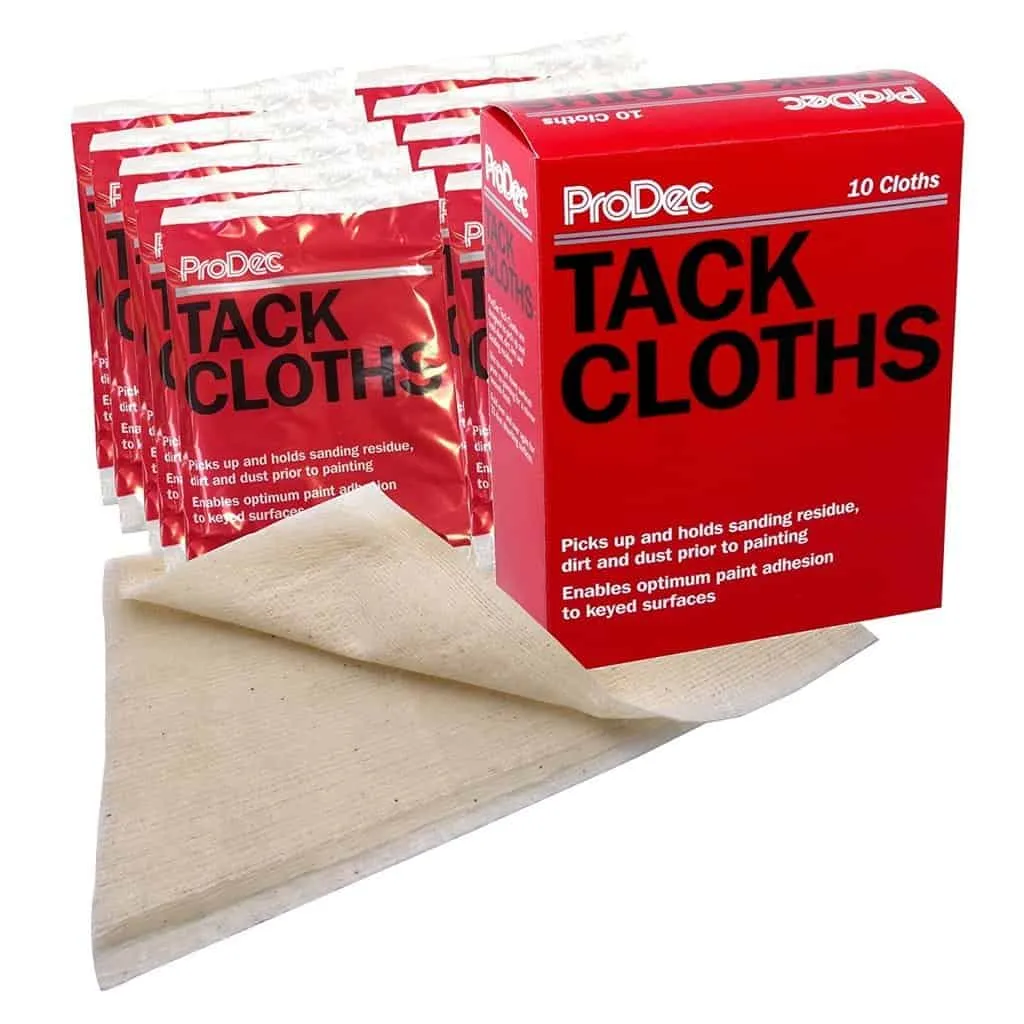 Decorators tack cloths