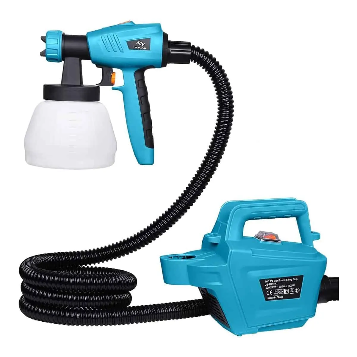 Paint sprayer with hose