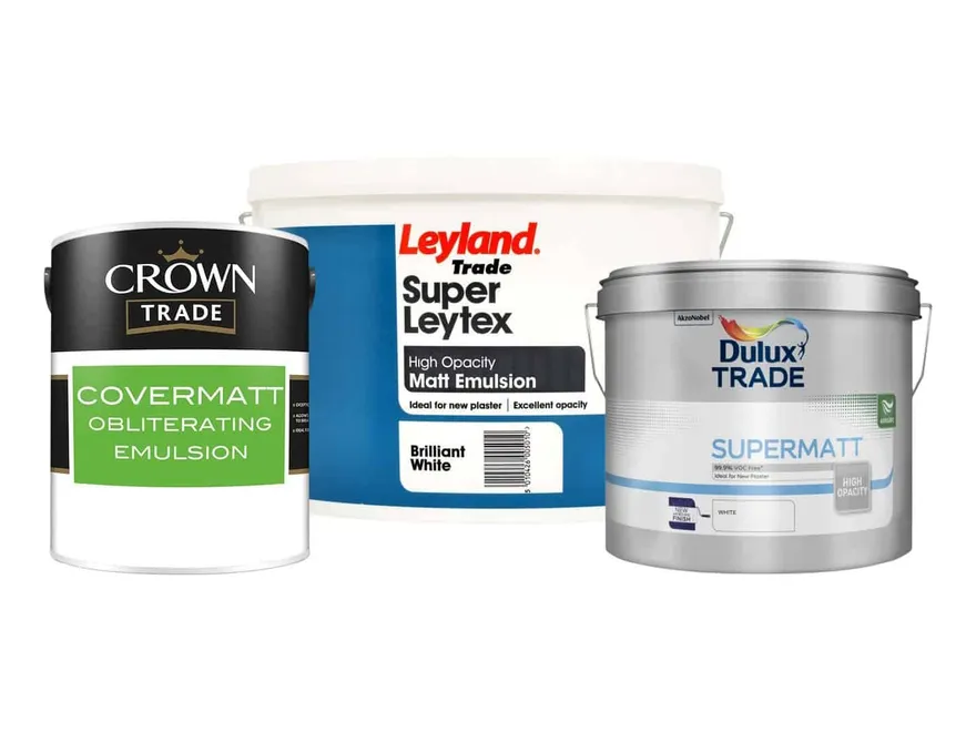 Crown, Leyaland & Dulux Trade Matt