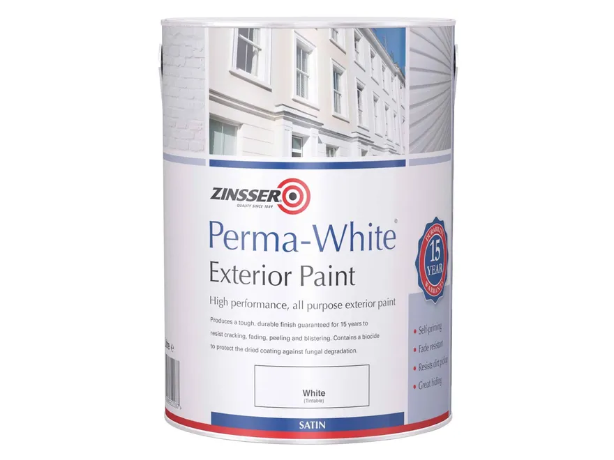 Perma White Exterior Masonry Paint