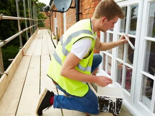 Painting window frames