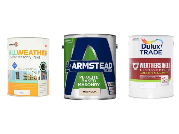 Pliolite masonry paints