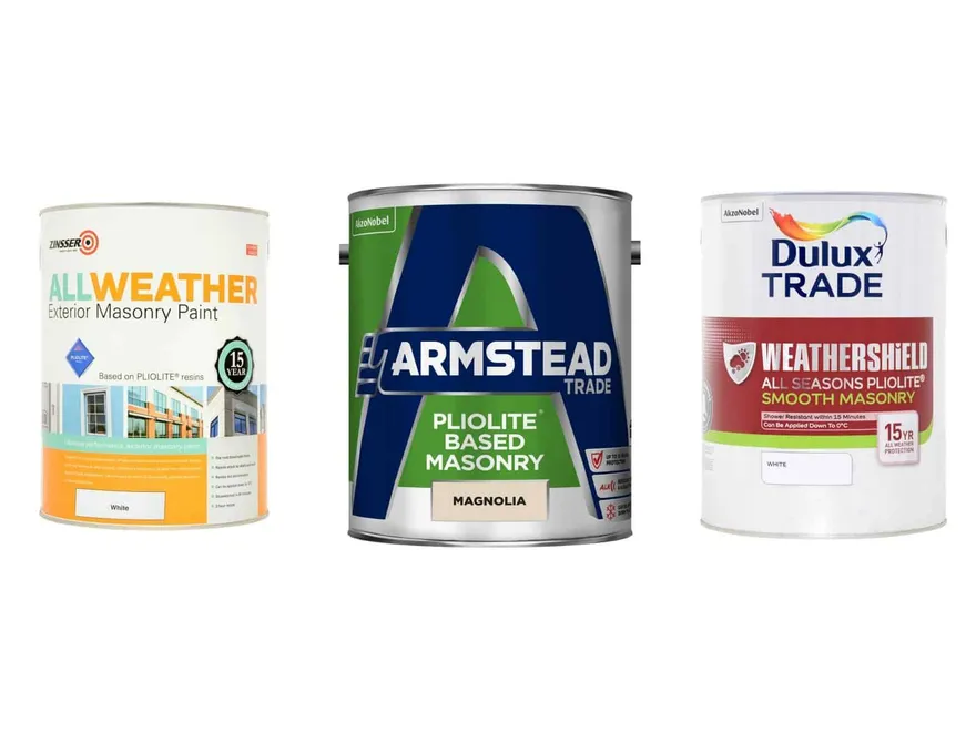 Pliolite masonry paints