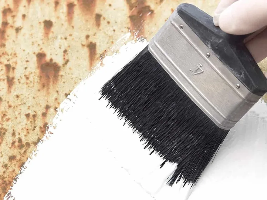 Painting over a stained surface